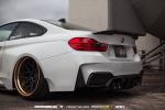 BMW M4 Coupe on ADV.1 Wheels (ADV7 Track Spec CS) 2015 года